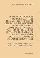 Couverture du livre « Le Livre du Voir-Dit » de Guillaume De Machaut aux éditions Slatkine Reprints