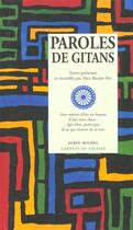 Couverture du livre « Paroles De Gitans » de Alice Becker-Ho aux éditions Albin Michel