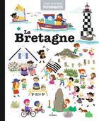 Couverture du livre « La Bretagne » de Collectif et Erell Gueguen aux éditions Milan