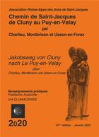Couverture du livre « Via cluniacensis de cluny au puy en velay » de Association Rhone Al aux éditions Amis De St Jacques
