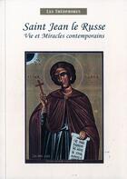 Couverture du livre « Saint jean le russe » de Moniale Nectaria aux éditions Cerf