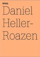 Couverture du livre « Documenta 13 vol 52 daniel heller-roazen /anglais/allemand » de Documenta aux éditions Hatje Cantz