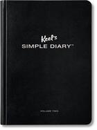 Couverture du livre « Keel's simple diary t.2 ; black » de Philipp Keel aux éditions Taschen