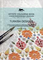 Couverture du livre « Turkish designs ; 16 motifs à colorier imprimés sur du papier à dessin de qualité supérieure » de Pepin Van Roojen aux éditions Pepin