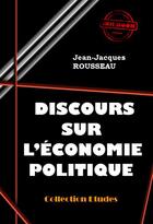 Couverture du livre « Discours sur l'économie politique » de Jean-Jacques Rousseau aux éditions Ink Book