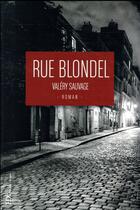 Couverture du livre « Rue Blondel » de Valery Sauvage aux éditions Ateliers Henry Dougier