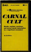 Couverture du livre « Carnal Cult » de Carl Mccoy aux éditions Epagine