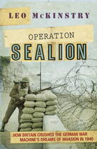 Couverture du livre « Operation Sealion » de Mckinstry Leo aux éditions Murray John Digital