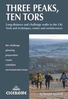 Couverture du livre « **three peaks, ten tors » de Tumbull aux éditions Cicerone Press
