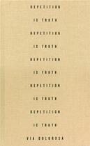 Couverture du livre « Rachel Howard ; repetitions is truth via Dolorosa » de Shami Chakrabarti aux éditions Other Criteria