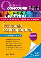 Couverture du livre « Objectif concours ; économie contemporaine » de J.-P. Broutin aux éditions Hachette Education