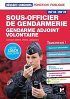 Couverture du livre « Réussite concours ; sous-officier de gendarmerie / gendarme adjoint volontaire » de Philippe Alban et Rosa Luthi aux éditions Foucher