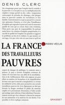 Couverture du livre « La France des travailleurs pauvres » de Clerc-D aux éditions Grasset Et Fasquelle