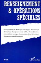 Couverture du livre « RENSEIGNEMENT ET OPÉRATIONS SPÉCIALES N°10 » de  aux éditions Editions L'harmattan