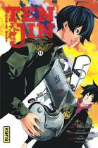 Couverture du livre « Tenjin ; le dieu du ciel Tome 11 » de Yoichi Komori et Tasuku Sugie et Muneaki Taoka aux éditions Kana