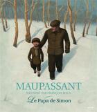 Couverture du livre « Le papa de Simon » de Charlotte Moundlic et Francois Roca aux éditions Milan