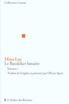 Couverture du livre « Le Baedeker lunaire » de Mina Loy aux éditions Atelier Des Brisants