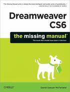 Couverture du livre « Dreamweaver CS6: The Missing Manual » de David Sawyer Mcfarland aux éditions O'reilly Media