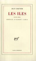 Couverture du livre « Les îles » de Jean Grenier aux éditions Gallimard (patrimoine Numerise)