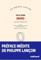 Couverture du livre « Mars » de Fritz Zorn aux éditions Gallimard