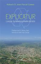 Couverture du livre « Explicatur » de Kaback O. Jean Correa aux éditions L'harmattan