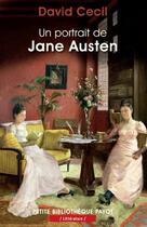 Couverture du livre « Un portrait de Jane Austen » de David Cecil aux éditions Payot