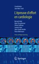 Couverture du livre « L'épreuve d'effort en cardiologie » de  aux éditions Springer