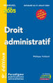 Couverture du livre « Droit Administratif » de Philippe Foillard aux éditions Paradigme Cpu