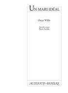 Couverture du livre « Un mari idéal » de Oscar Wilde aux éditions Actes Sud-papiers