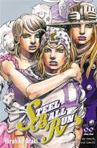 Couverture du livre « Jojo's bizarre adventure - saison 7 ; steel ball run Tome 22 » de Hirohiko Araki aux éditions Delcourt