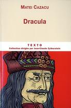 Couverture du livre « Dracula » de Matei Cazacu aux éditions Tallandier