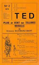 Couverture du livre « Pluie et vent sur telumee - miracle de s - schwarz-bart » de  aux éditions L'harmattan