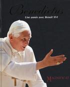 Couverture du livre « Benedictus ; une année avec Benoît XVI » de  aux éditions Magnificat