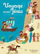 Couverture du livre « Voyage avec Jésus » de Melisande Luthringer et Jean-Paul Mongin aux éditions Le Centurion