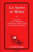 Couverture du livre « Les soirees de medan » de Guy de Maupassant et Huysman et Zola Emile aux éditions Grasset