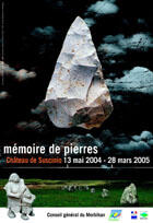 Couverture du livre « Mémoire de pierres - histoire de l'Homme en Morbihan » de Francis Politzer et Gerald Musch et Yannick Lecerf aux éditions Cloitre Imprimerie