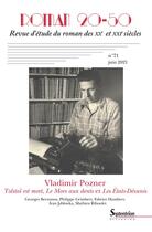 Couverture du livre « Vladimir Pozner : Tolstoï est mort, Le Mors aux dents, Les États-désunis » de Alexis Buffet et Jen-Luc Martinet aux éditions Pu Du Septentrion