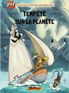 Couverture du livre « Tempête sur la planète » de Thomas Levadoux aux éditions Vaillant