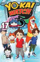 Couverture du livre « Yo-Kai Watch Tome 17 » de Noriyuki Konishi aux éditions Crunchyroll