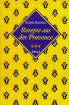 Couverture du livre « Rezepte aus der provence » de Andree Maureau aux éditions Edisud