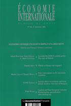 Couverture du livre « Economie internationale n.102 » de  aux éditions Documentation Francaise