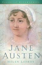 Couverture du livre « Jane Austen » de Lefroy Helen aux éditions History Press Digital