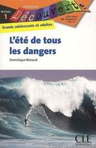 Couverture du livre « L'été de tous les dangers » de  aux éditions Cle International
