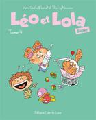 Couverture du livre « Léo & Lola super t.4 » de Marc Cantin et Isabelle Cantin et Thierry Nouveau aux éditions Clair De Lune