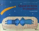 Couverture du livre « Quand on ferme les paupières » de Federica Lacobelli aux éditions Actes Sud Junior