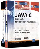 Couverture du livre « Coffret java 6 ; maîtrisez le développement d'applications » de Alexandre Brillant aux éditions Eni