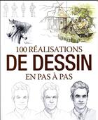 Couverture du livre « 100 réalisations de dessin en pas à pas » de  aux éditions Editions Esi