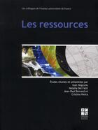 Couverture du livre « Ressources » de Jean-Paul Bravard et Ioan Negrutiu aux éditions Pu De Saint Etienne