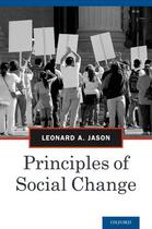 Couverture du livre « Principles of Social Change » de Jason Leonard A aux éditions Oxford University Press Usa