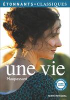 Couverture du livre « Une vie » de Guy de Maupassant aux éditions Flammarion